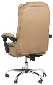 Scaun directorial cu suport de picioareOFF 418 crem