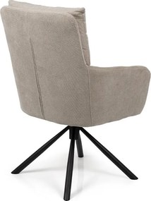 Set - 2 scaune de dining rotative AVENBERG TESSA bej