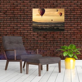 Tablou cu baloane zburând (70x50 cm)
