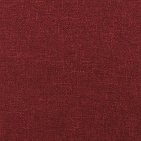 Fotoliu rabatabil electric, rosu vin, material textil