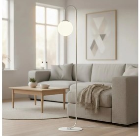 Lampadar FLOR 1xE14/10W/230V alb