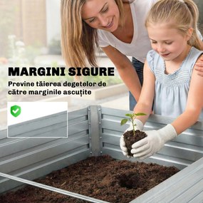 Outsunny jardinieră înălțată strat vas | Aosom Romania