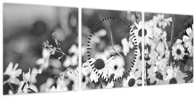 Tablou - Margarete (cu ceas) (90x30 cm)