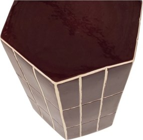 Măsuță auxiliară din ceramică 26x30 cm Plu – WOOOD