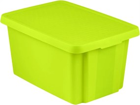 Cutie de depozitare cu capac 45L,  verde CURVER