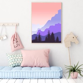 Poster - Peisaj montan (A4)