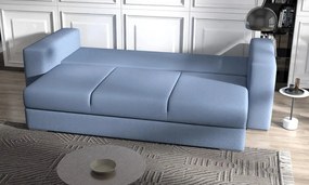 Canapea extensibilă dumonde cu ladă de depozitare si sezut confortabil din spuma high-density, Gloria Enjoy Blue 240x100 cm