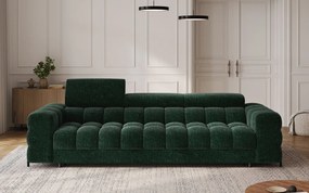 Canapea lemn masiv extensibilă Festello Personalizabila, 260 × 100 × 96 cm - royal18