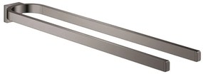 Grohe Selection Suport prosop baie tip bara dubla 36 cm, antracit (hard graphite)