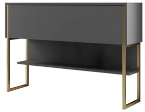 Măsuță consolă Luna 4 (auriu + antracit) . 1102308