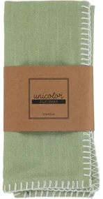 Set suporturi de farfurii verde 48 x 33 cm