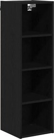 vidaXL Dulap suspendat Stejar Negru 30 x 29,5 x 100 cm Lemn compozit