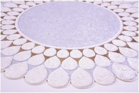 Covor Vitaus Zinno, ⌀ 80 cm, gri