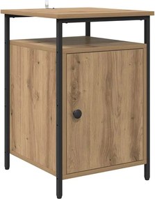 vidaXL Dulap de noapte Stejar Artizanal 40 x 42 x 60cm Lemn compozit