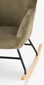 Scaun balansoar olive BELMIRO