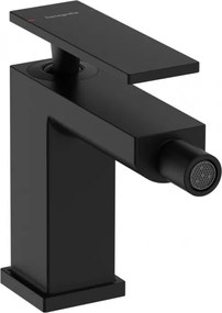 Baterie bideu, Hansgrohe Tecturis E, ventil pop-up, negru mat, 73200670