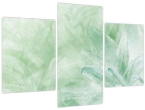 Tablou - Floare verde (90x60 cm)