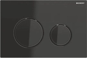 Clapeta de actionare Geberit Sigma21 negru/inel negru
