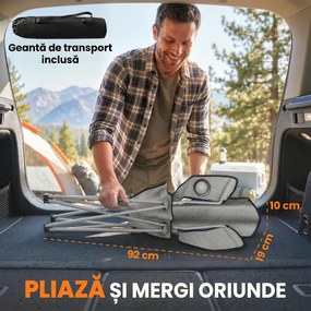 Outsunny scaun fotoliu pescar | Aosom Romania