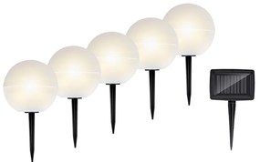 SET 5x lampă LED RGBW solară Grundig LED/3,2V IP44