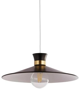 Searchlight 601891BK - Lustra suspendată pe cablu BALHAM 1xE27/60W/230V