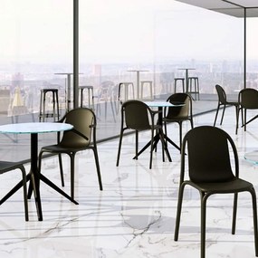 Set de 4 scaune cu brate de exterior / interior design modern premium BROOKLYN CHAIR with armrests 65038 Vondom