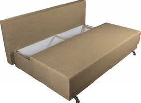 Canapea Extensibila Roma, 205x90x86 cm + lada de depozitare, cappuccino