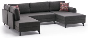 Canapea extensibilă Belli (antracit). 1063001