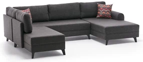 Canapea extensibilă Belli (antracit). 1063001