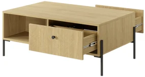 Masuta de cafea in decor stejar SCANDI 2S