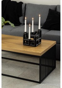 Măsuță de cafea în culoare naturală cu blat cu aspect de lemn de stejar 60x120 cm Strington – Actona