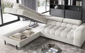 Colțar lemn masiv Ferry Extensibil Material Amore 01, 276 × 72 × 200 cm