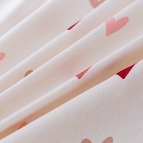 Lenjerie de pat din microfibra SOFHEARTS crem Dimensiune lenjerie de pat: 70 x 90 cm | 140 x 220 cm