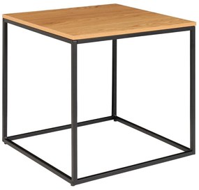 Măsuță auxiliară cu blat în decor de stejar House Nordic Vita, 45 x 45 cm