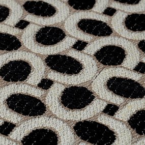 Fotoliu elegant design LUX Rockdale, Sunbeam black