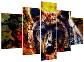 Tablou - Urs,pictură (150x105 cm)