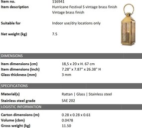Suport lumanare design LUX Festival S