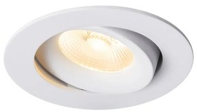 Spot incastrabil baie directionabil LED IP44 Aliki White