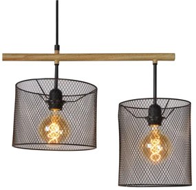 Lucide 45459/04/30 - Lustră pe cablu BASKETT 4xE27/60W/230V