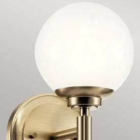 Aplică LED pentru baie Kichler KL-BENNO1-CPZ BENNO 1xG9/3W/230V IP44 alamă