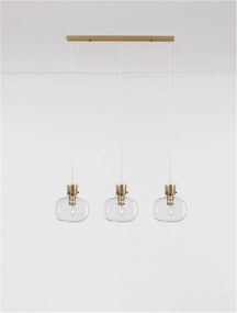 Lustra cu 3 pendule design modern CINZIA