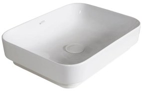 Isvea - Lavoar pentru blat AQUA 50x38 cm ceramică/alb