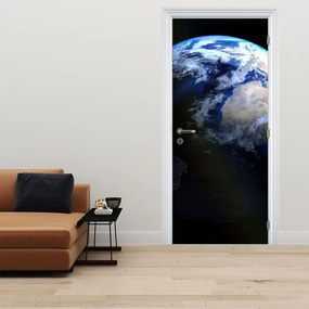 Fototapet pentru ușă - Planeta Pământ (95x205cm)