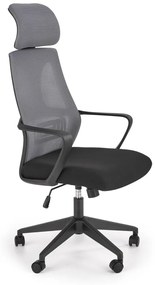 Scaun de birou Valdez gri/negru