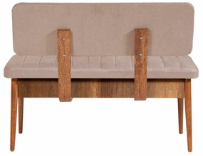 Bancă Vina Stone and Walnut