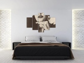 Tablou - Vintage, poza unei femei (150x105 cm)