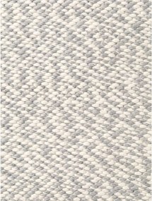 Covor gri deschis/crem țesut manual rotund din lână ø 160 cm Lyon Beans – Elle Decoration