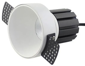 Spot LED incastrabil Trimless alb 9W 3000K