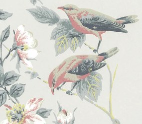 Tapet Rosemore, Grey Luxury Bird, 1838 Wallcoverings, 5.3mp / rola