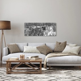 Tablou - Vulpe în timpul iernii (120x50 cm)